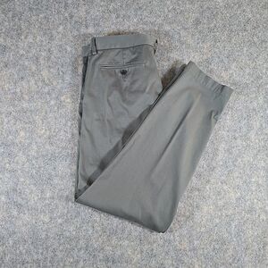 Banana Republic Classic Chinos Pants Mens 35 X 32 Gray Trouser Slack Work 2 Play